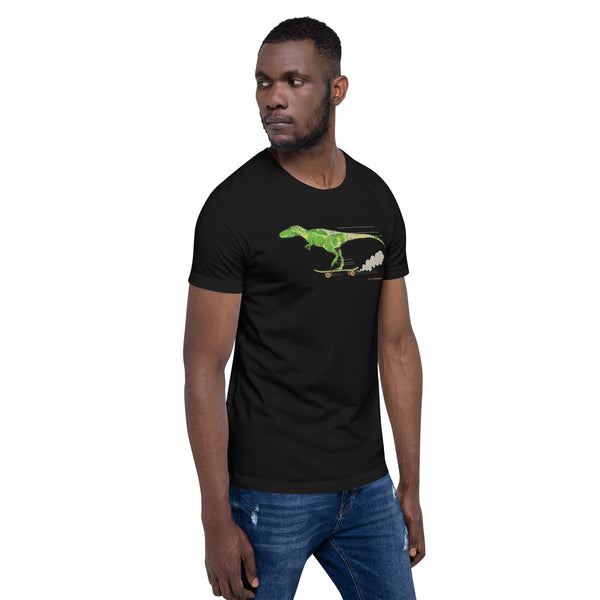 Skater Rex Men's Cotton T-Shirt