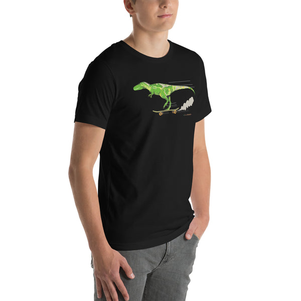 Skater Rex Men's Cotton T-Shirt