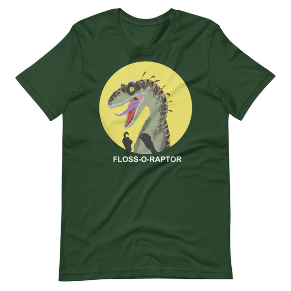 Floss-O-Raptor Men's Cotton T-Shirt