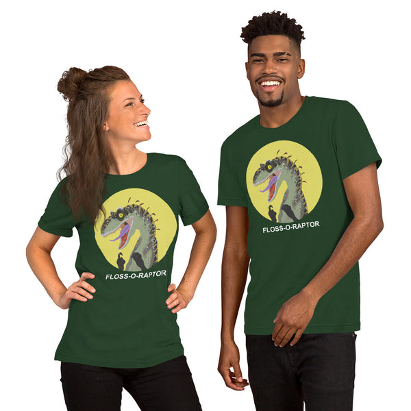 Floss-O-Raptor Men's Cotton T-Shirt