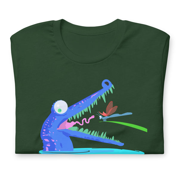 Crocodile Teeth Men's Cotton T-shirt