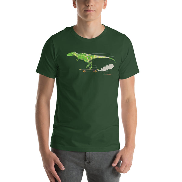 Skater Rex Men's Cotton T-Shirt