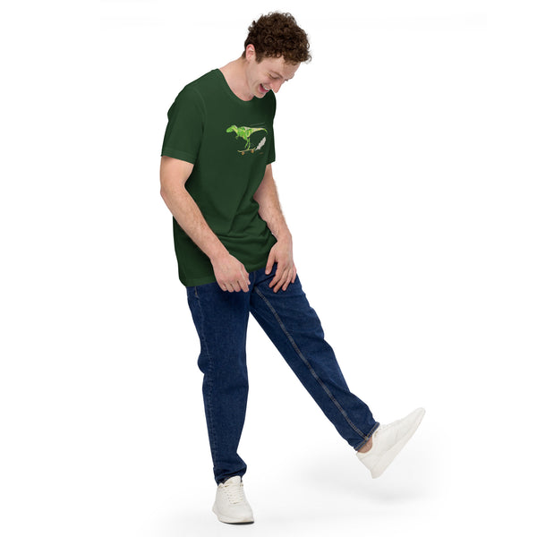 Skater Rex Men's Cotton T-Shirt