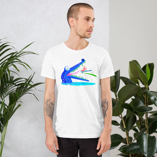 Crocodile Teeth Men's Cotton T-shirt