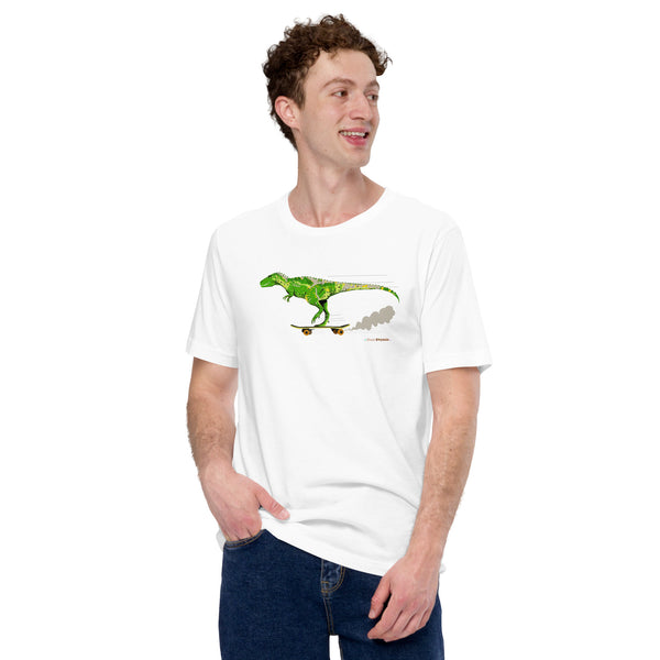 Skater Rex Men's Cotton T-Shirt