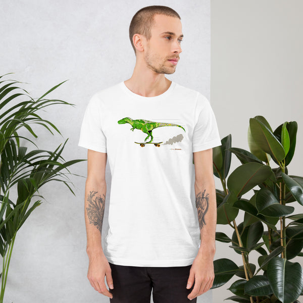 Skater Rex Men's Cotton T-Shirt