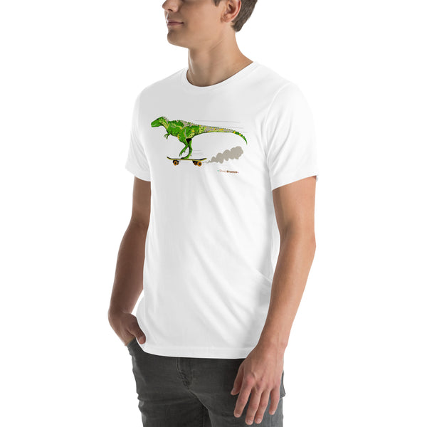 Skater Rex Men's Cotton T-Shirt