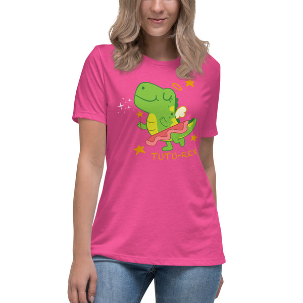 Tutu Rex Women's Cotton T-Shirt