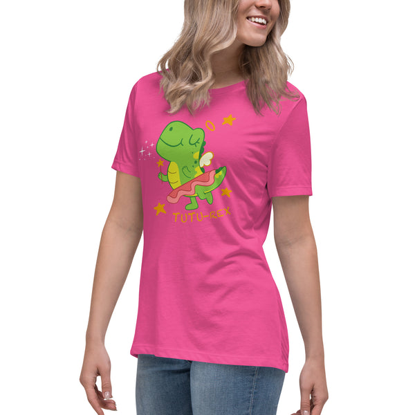 Tutu Rex Women's Cotton T-Shirt