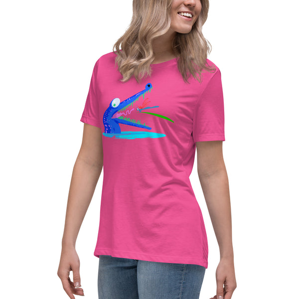 Crocodile Teeth Women's Cotton T-Shirt