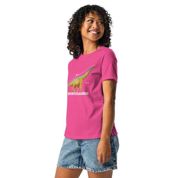 Brontosaurus Woman's Cotton T-Shirt