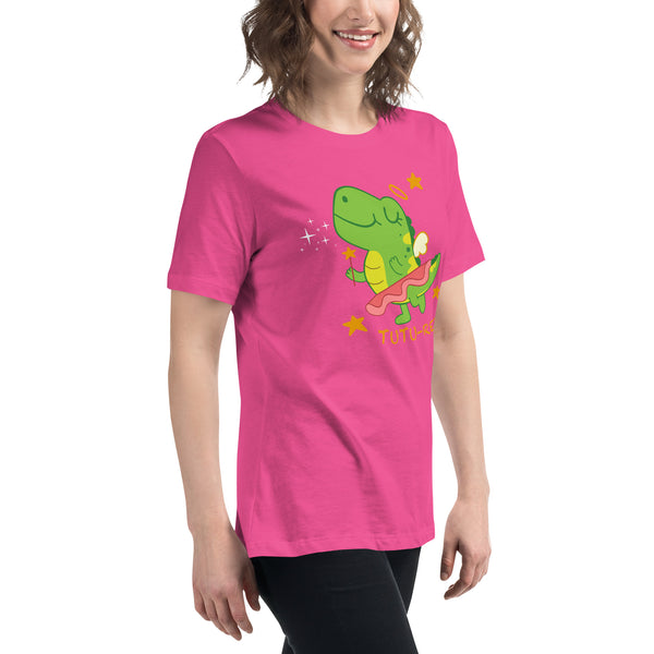 Tutu Rex Women's Cotton T-Shirt