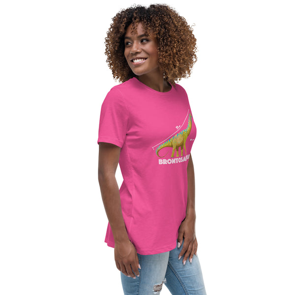 Brontosaurus Woman's Cotton T-Shirt