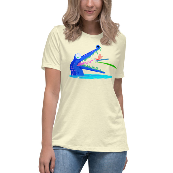 Crocodile Teeth Women's Cotton T-Shirt