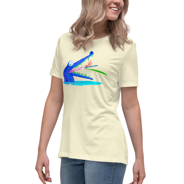 Crocodile Teeth Women's Cotton T-Shirt