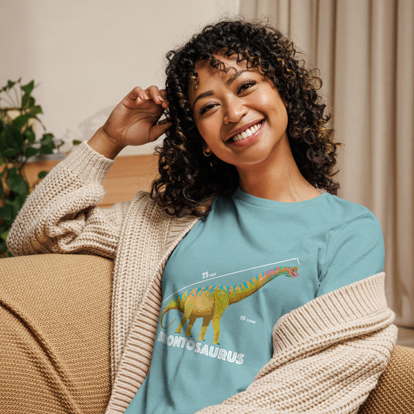 Brontosaurus Woman's Cotton T-Shirt