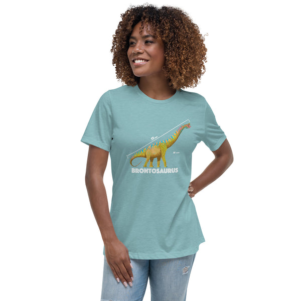 Brontosaurus Woman's Cotton T-Shirt