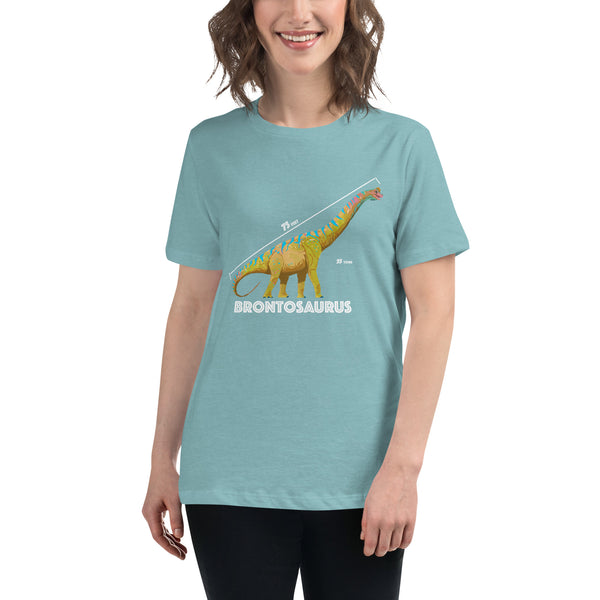 Brontosaurus Woman's Cotton T-Shirt