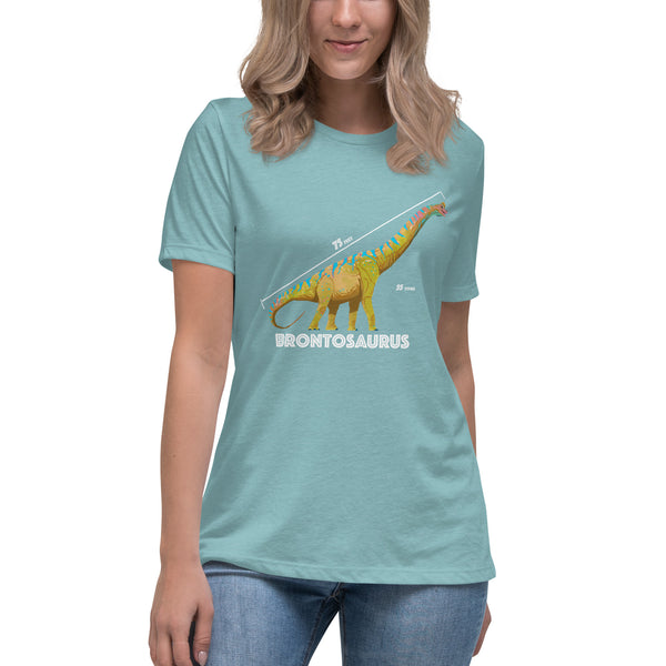 Brontosaurus Woman's Cotton T-Shirt