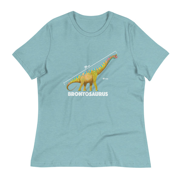 Brontosaurus Woman's Cotton T-Shirt