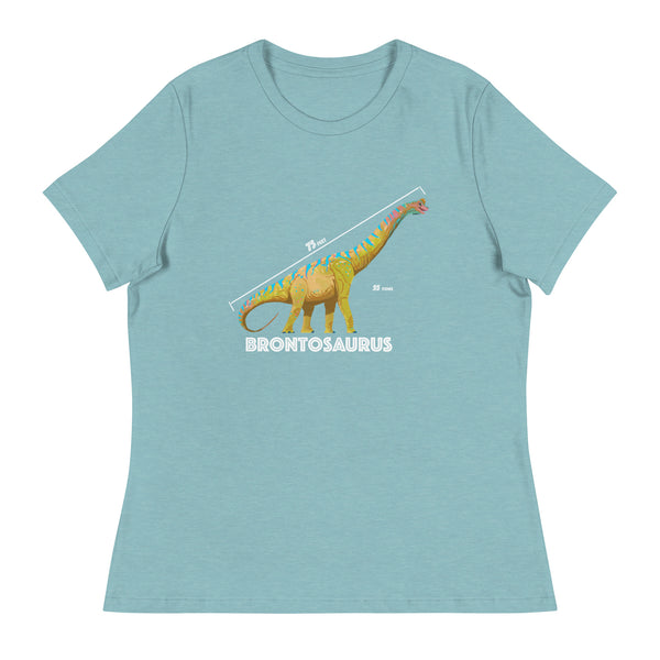 Brontosaurus Woman's Cotton T-Shirt