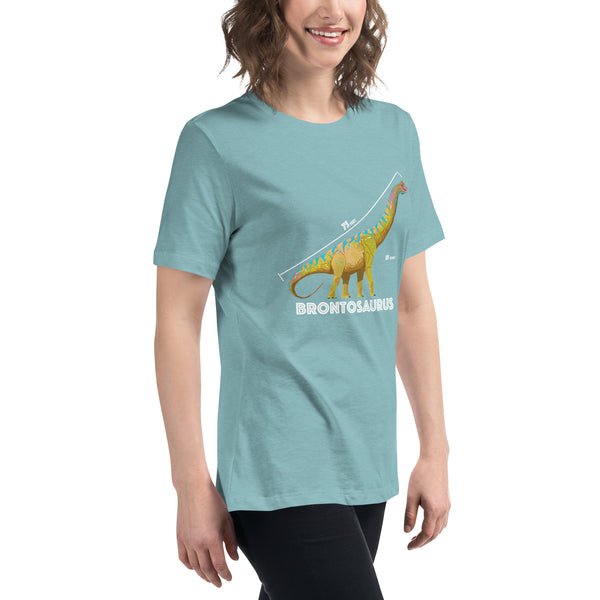 Brontosaurus Woman's Cotton T-Shirt