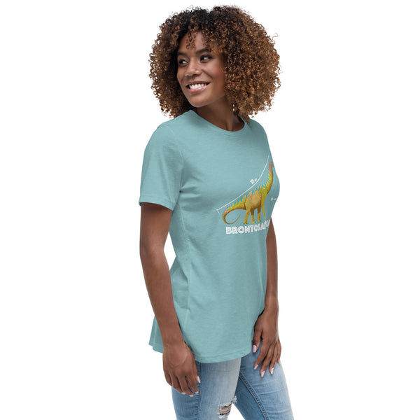 Brontosaurus Woman's Cotton T-Shirt