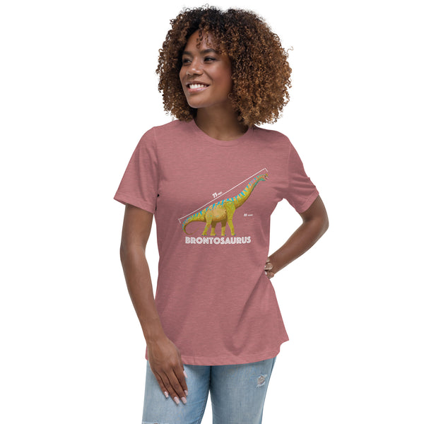 Brontosaurus Woman's Cotton T-Shirt