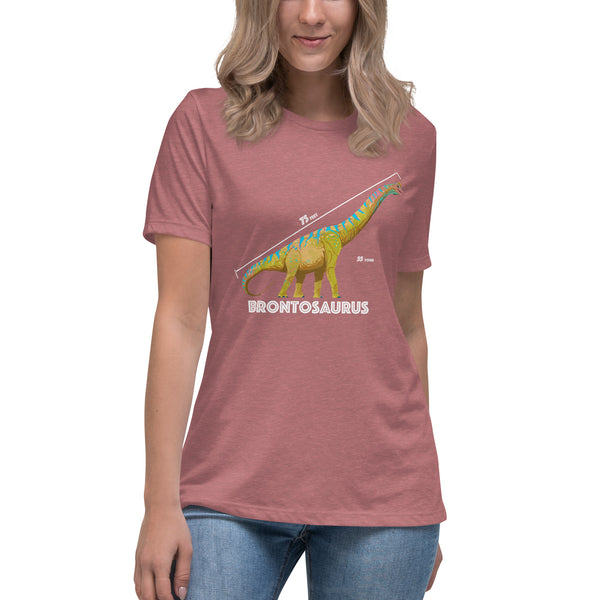 Brontosaurus Woman's Cotton T-Shirt