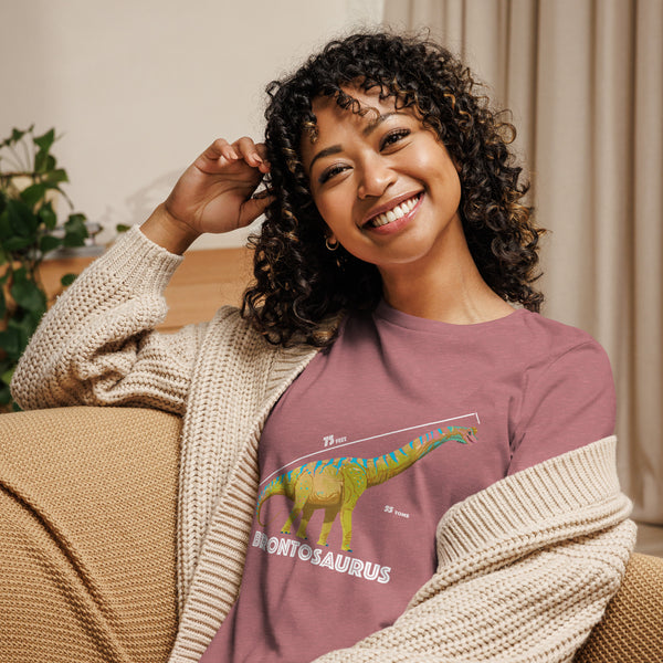 Brontosaurus Woman's Cotton T-Shirt