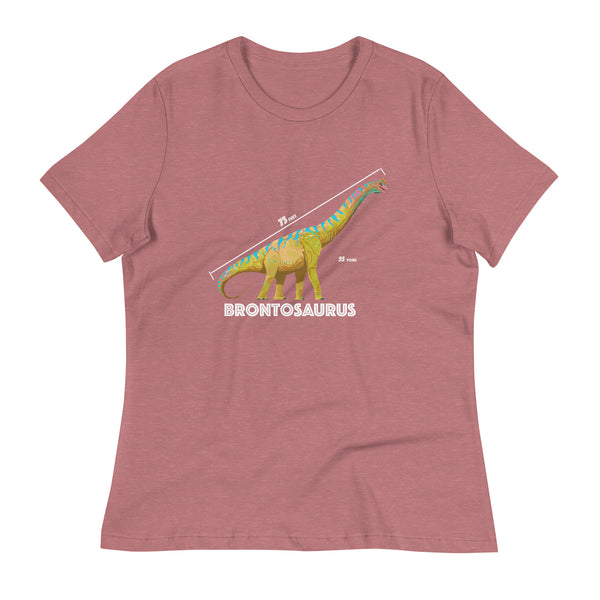 Brontosaurus Woman's Cotton T-Shirt