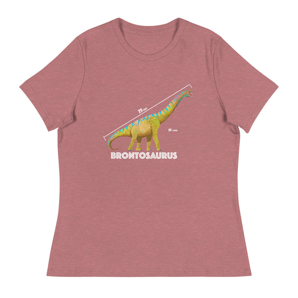 Brontosaurus Woman's Cotton T-Shirt