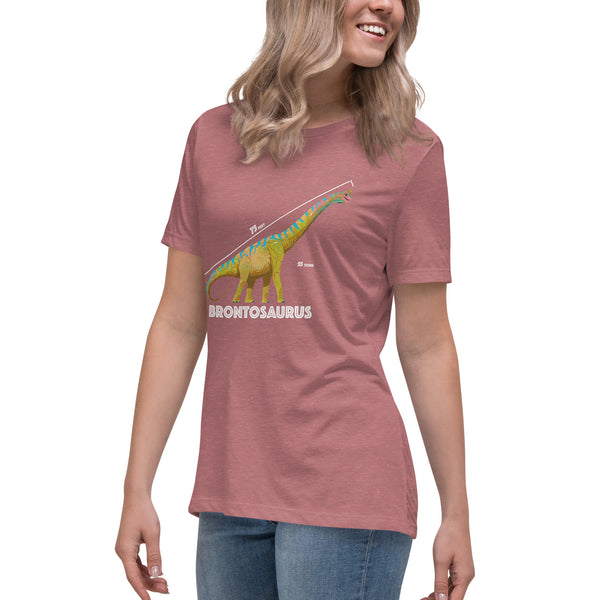 Brontosaurus Woman's Cotton T-Shirt