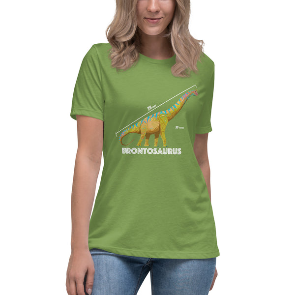 Brontosaurus Woman's Cotton T-Shirt