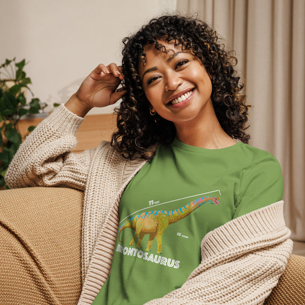 Brontosaurus Woman's Cotton T-Shirt