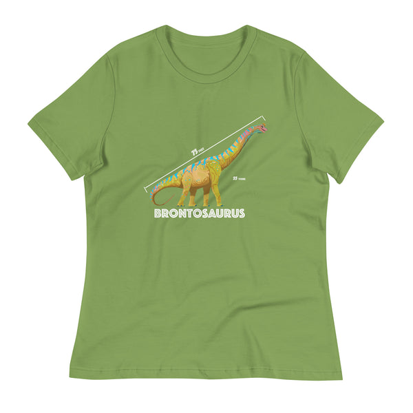 Brontosaurus Woman's Cotton T-Shirt