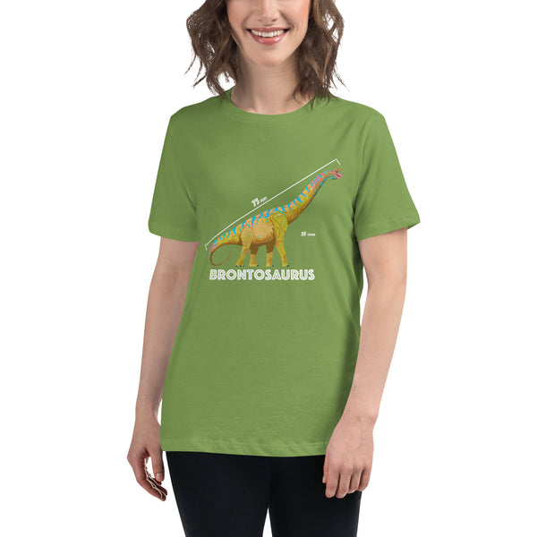 Brontosaurus Woman's Cotton T-Shirt