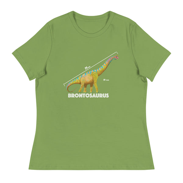 Brontosaurus Woman's Cotton T-Shirt