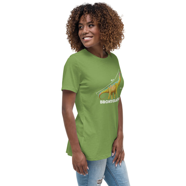 Brontosaurus Woman's Cotton T-Shirt