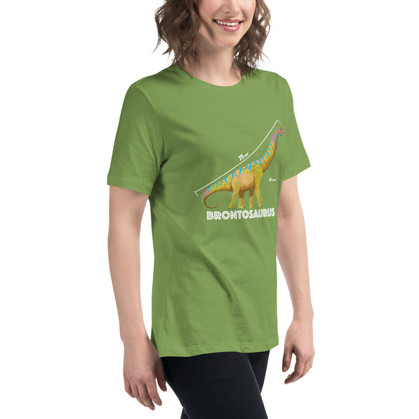 Brontosaurus Woman's Cotton T-Shirt