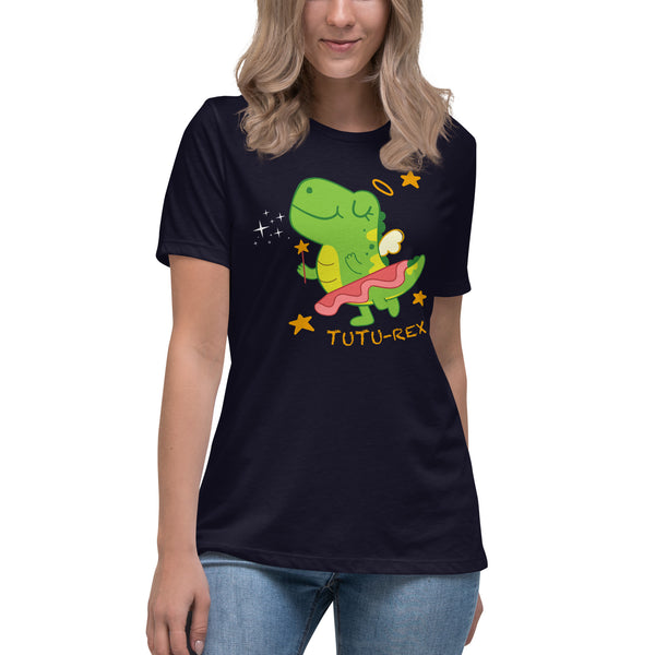 Tutu Rex Women's Cotton T-Shirt