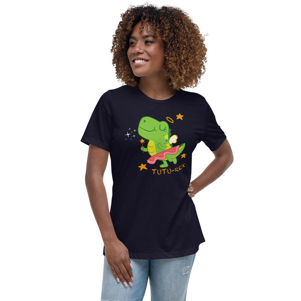 Tutu Rex Women's Cotton T-Shirt