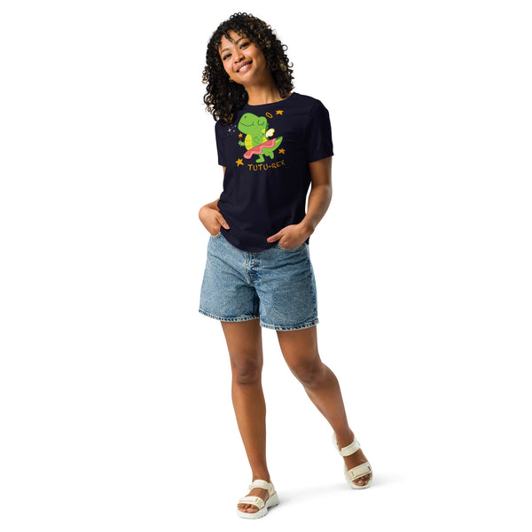 Tutu Rex Women's Cotton T-Shirt