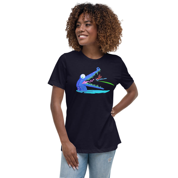 Crocodile Teeth Women's Cotton T-Shirt