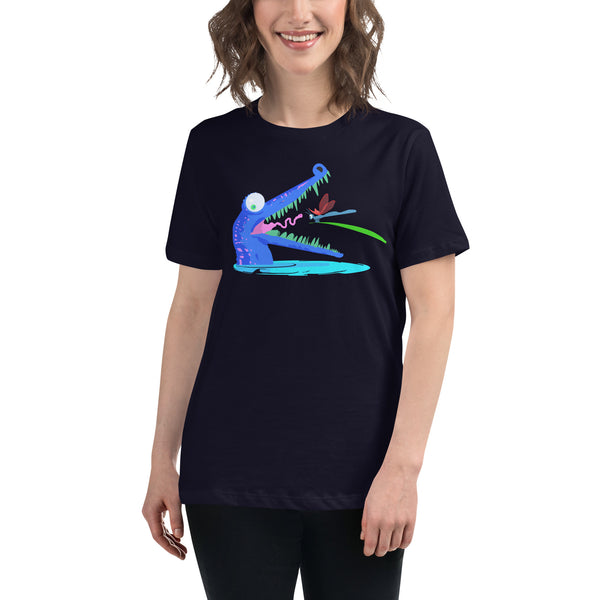 Crocodile Teeth Women's Cotton T-Shirt