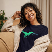 Doodle Rex Raaawr! Womans Cotton T-Shirt