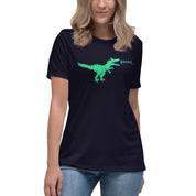 Doodle Rex Raaawr! Womans Cotton T-Shirt