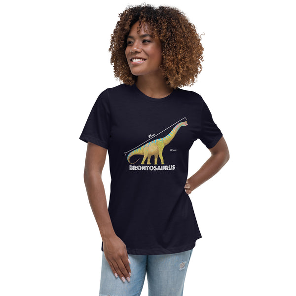 Brontosaurus Woman's Cotton T-Shirt