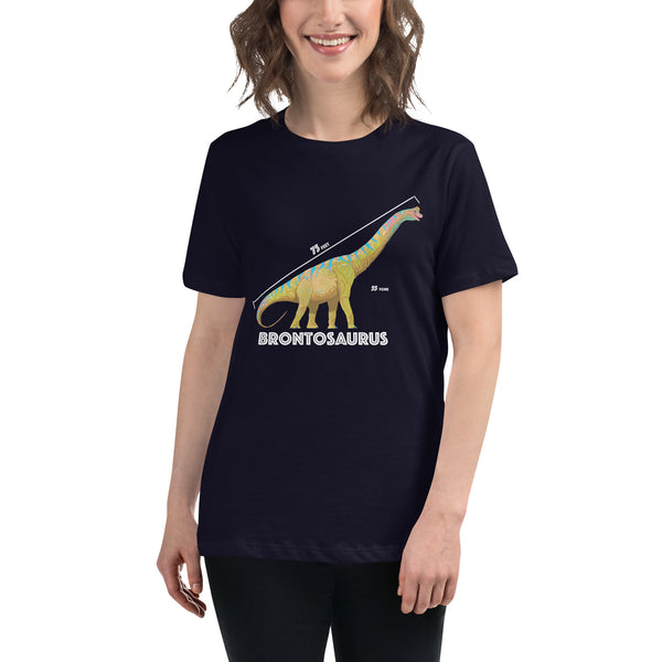 Brontosaurus Woman's Cotton T-Shirt