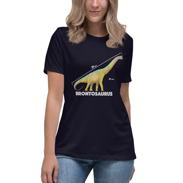 Brontosaurus Woman's Cotton T-Shirt